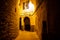Night in Essaouita`s alleys