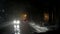 Night Foggy Mist Car Road 2 Hd