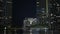 Night footage Brickell Miami 4k HDR