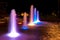 Night fountain