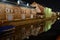 Night at historic Otaru canal