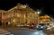 Night illumination of the Vienna State Opera Wiener Staatsoper