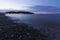 Night image from the North Shore at Llandudno looking towards the Great Orme, North Wales