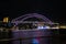 Night image of Sydney Harbour Bridge in Australia