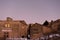 NIght inside of the village of Les Baux de Provence,