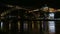 Night landscape of the bridge of Saint Luis, over the river Douro. Porto