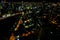 Night landscape from Umeda Sky Building