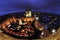 Night light in Prague. Christmas markets in Prague\'s Old Town Square.