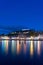 The night lighting of Oban, Highland, Scotland