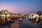 Night lights of downtown Naama Bay, Sharm el Sheikh