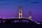 Night Lights - Mackinac Bridge