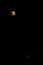 Night Lunar eclipse on a dark sky