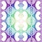 Night mandala hearts pattern seamless texture