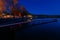 Night mood in Stegen am Ammersee Bavaria Germany