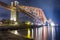 Night over the Firth Road Bridge