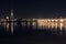 Night panorama of Bordeaux
