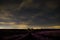 Night picture of lavender field in france, provence valensole - beautiful view of violet flowers and stars in the sky - perfume