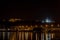 Night quay in Kiev