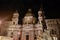 Night Sant Agnese Church in Piazza Navona in Rome, Italy