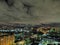 Night scape, clouds, Krasnogorsk, Moscow, Russia