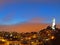 The night scene of coit tower