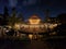 Night scene lobby of kartika plaza hotel bali