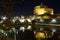 Night scene of Rome, Mausoleum of Hadrian