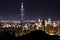 Night scene of TAIPEI 101 tower