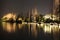 Night scenery in West Lake of Hangzhou, China