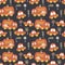 Night seamless pattern of traffic cars and fire trucks. Perfect for scrapbooking, poster, textile and prints.