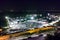 Night Seascape of the port of Sozopol, Bulgaria