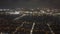 Night shot of boston`s charles river in the direction of MIT from the observation deck of skywalk in boston