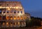 Night shot of colosseum in Rome
