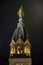 Night shot of Notre Dame de FourviereÂ´s Dome in Lyon, France