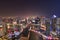 Night shot and relaxing view from Marina balcony in Dubai