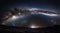The Night Sky on Earth: A Mesmerizingly Detailed Photograph, Made with Generative AI