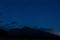 night sky with Krivan, Hight Tatras, Slovakia