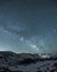 Night sky over Loveland Pass, Colorado