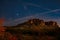 Night Sky Over Superstition Mountains