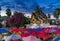 The night souvenir market in Luang Prabang, Laos.