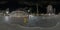 Night spherical 360 photo Miami Beach South Pointe Drive