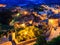 Night Stilo village, Calabria, Italy.