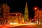 Night Street of Downtown Denver - East Colfax Avenue