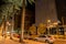 Night streetscape in downtown Phoenix, AZ