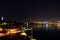 Night. Tejo river. Lisbon Almada Portugal. Nightscene. Landscape. 25th April bridge. Lights. Nightlight. Wonderful. Beautiful.