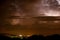 Night thunderstorm Apennines