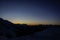 Night time at Cabane Brunet, Switzerland