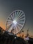 Night Time ferris Wheel Lights