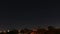 Night time hyper lapse of skyline in Virginia