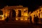 Night Time with Lightning - Tanjore Big Temple or Brihadeshwara Temple was built by King Raja Raja Cholan, Tamil Nadu.